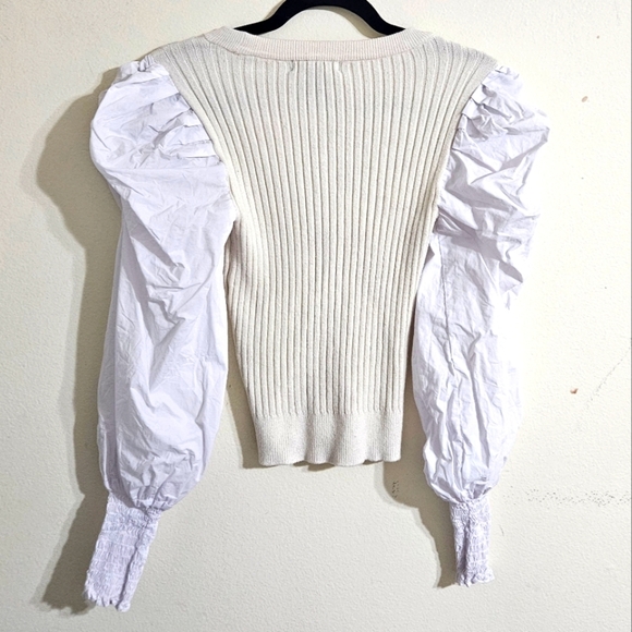 Design365 Balloon Sleeve Sweater - Picture 2 of 5